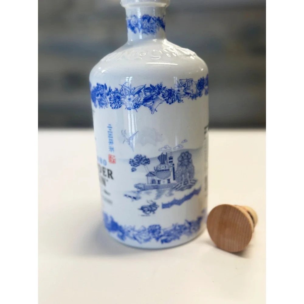Drumshanbo Gunpowder Irish Limited Edition Ceramic Bottle with Cork Stopper‎